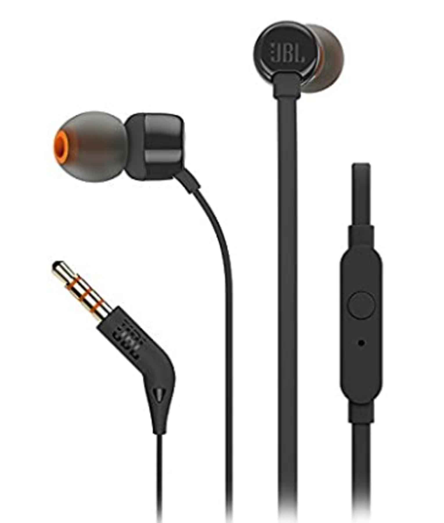 JBL Headset Ear Canal T110 BK